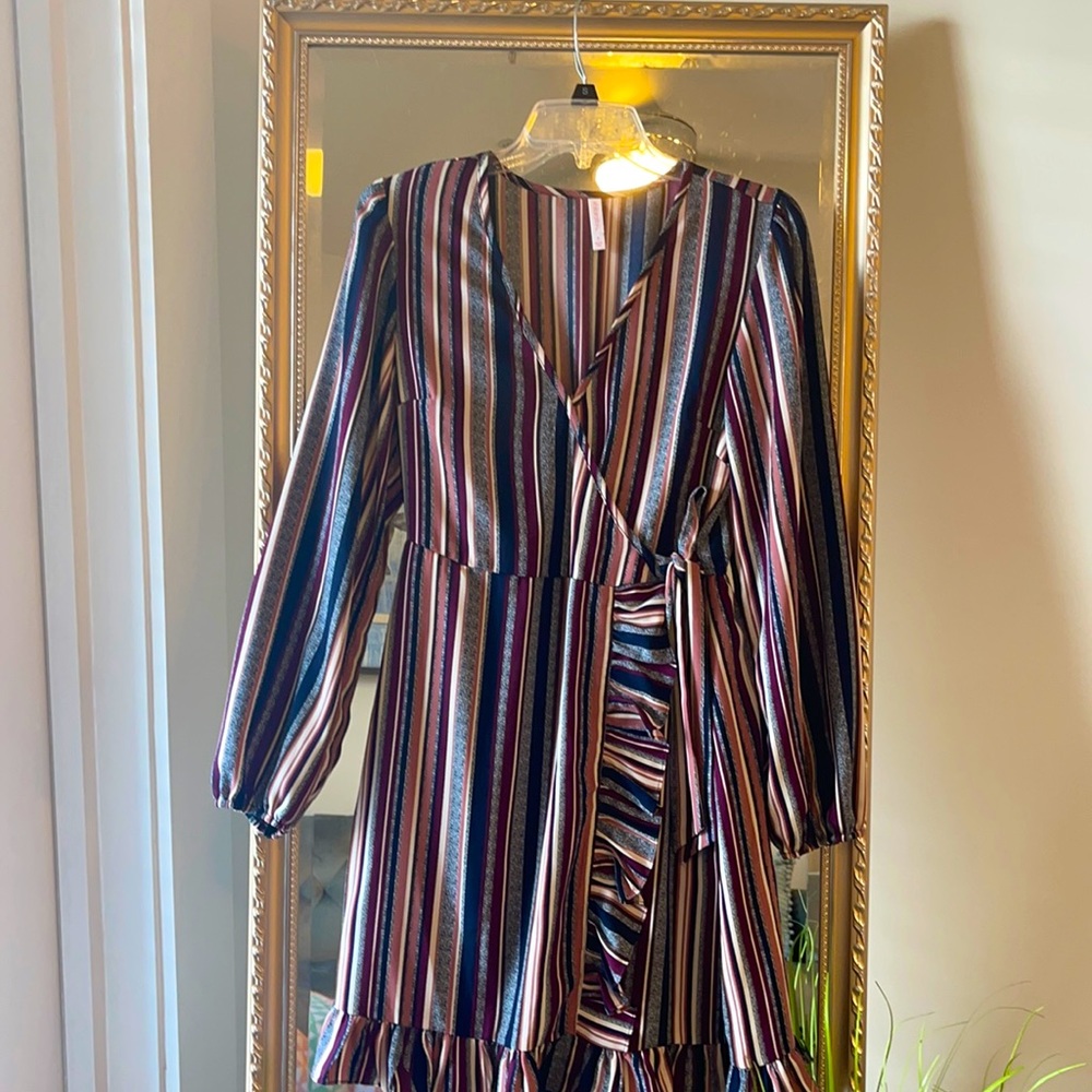 Long-sleeved fall dress